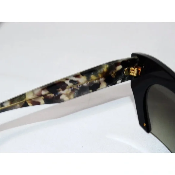 miu miu Rasoir Rock Sunglasses Rhinestone Cat Eye Half Frame Black Marble UV400 Miu Miu | Accessories | Miu Miu Rasoir Rock Sunglasses  main image 4